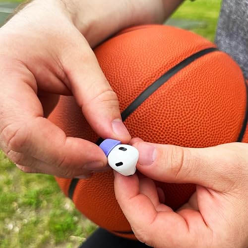 Miniatura 6 de Comply Almohadillas de espuma para Apple AirPods Pro Generation 1 y 2, medianas, azul eléctrico, 3 pares, máxima comodidad, ajuste inquebrantable,