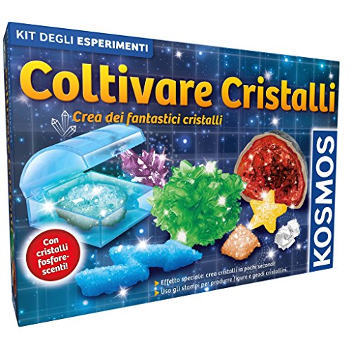 Giochi Uniti Kosmos GU540 - Coltivare Cristalli, Kit Scientifico, Versione Italiana