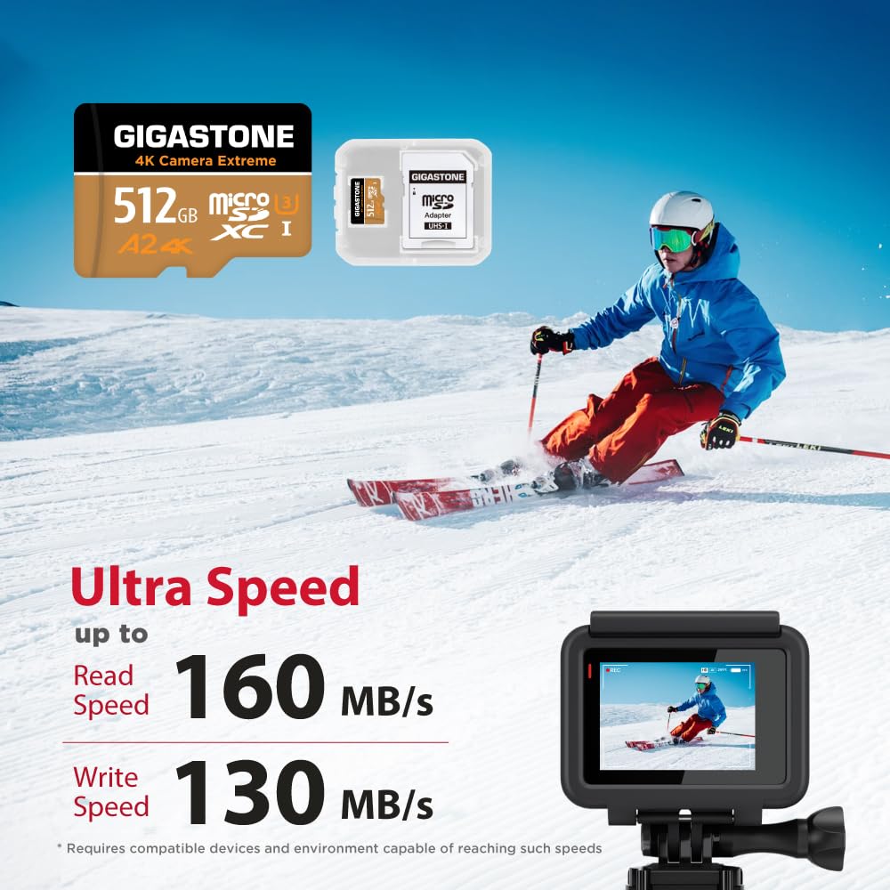 Amazon.com: 【5-Years Data Recovery】 GIGASTONE 512GB Micro SD