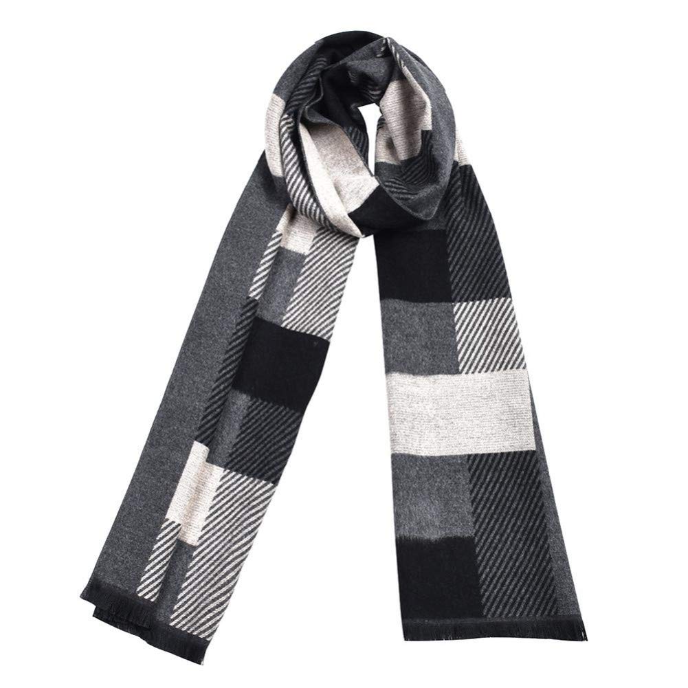 Écharpe longue viscose hiver chaude et épaisse style décontracté casual chic