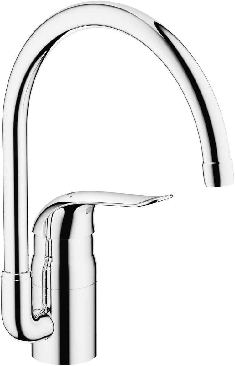 Grohe GRO-32786000 32786000-Euroeco Grifo de cocina, Black