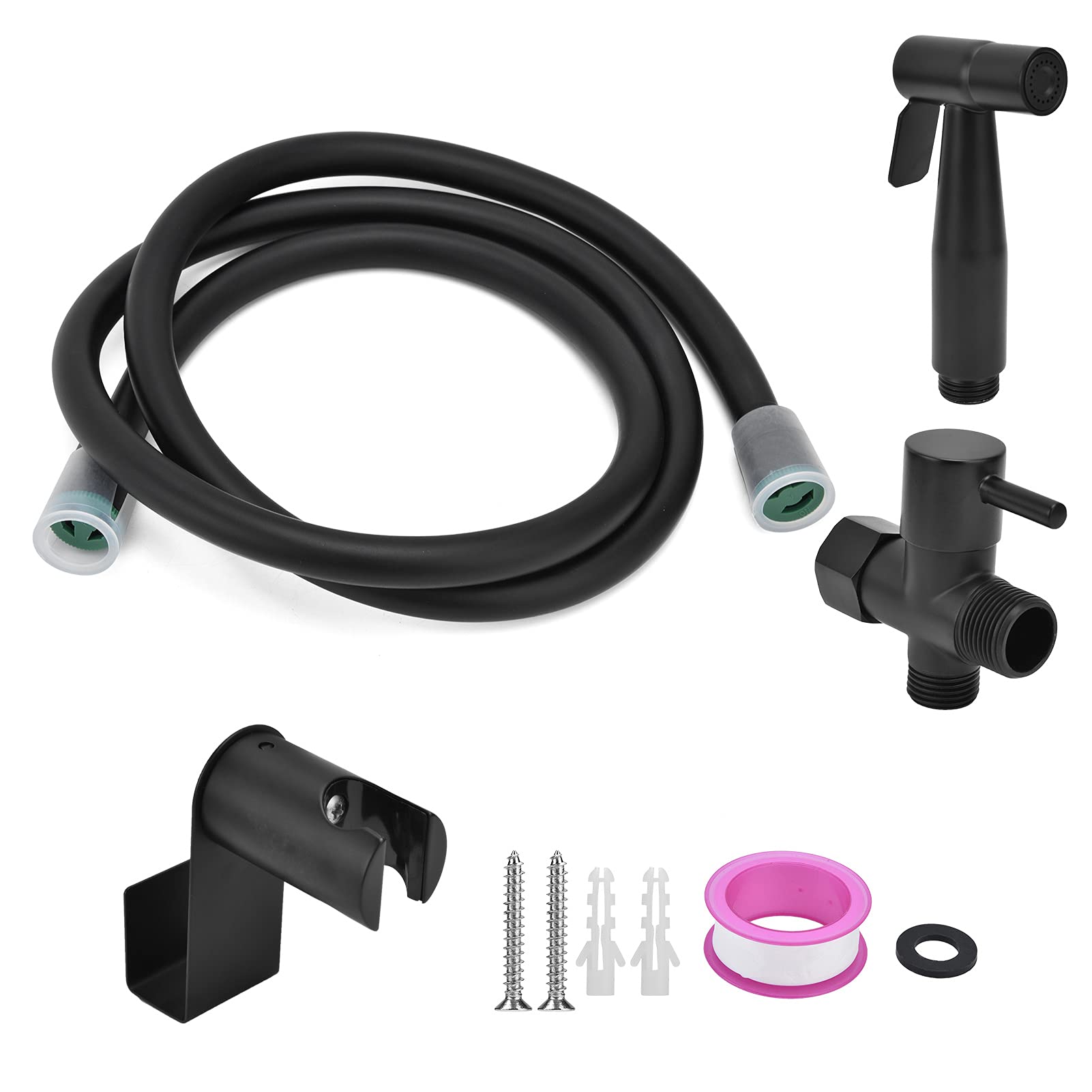 Pulverizador de bidé de Mano, Presión de Agua Ajustable, G1/2