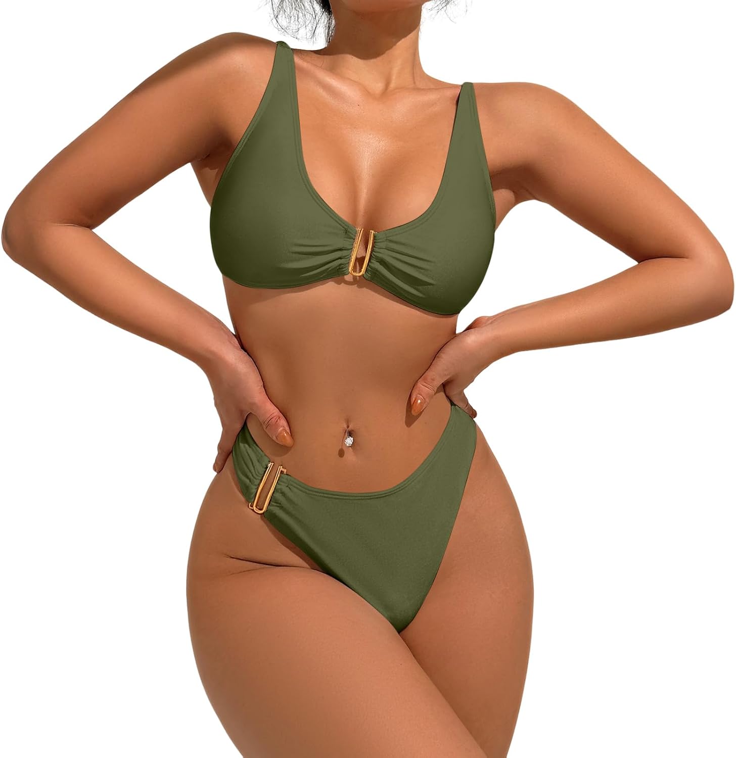 Bikini Sets for Women Sexy Two Piece Bathing Suit Triangle Women's Swimsuits