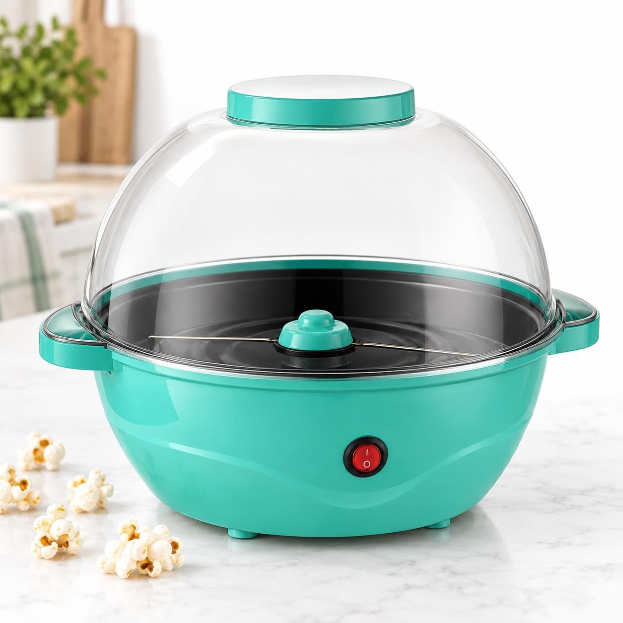 Máquina Agitadora De Palomitas De Maíz, Eléctrica De 850W