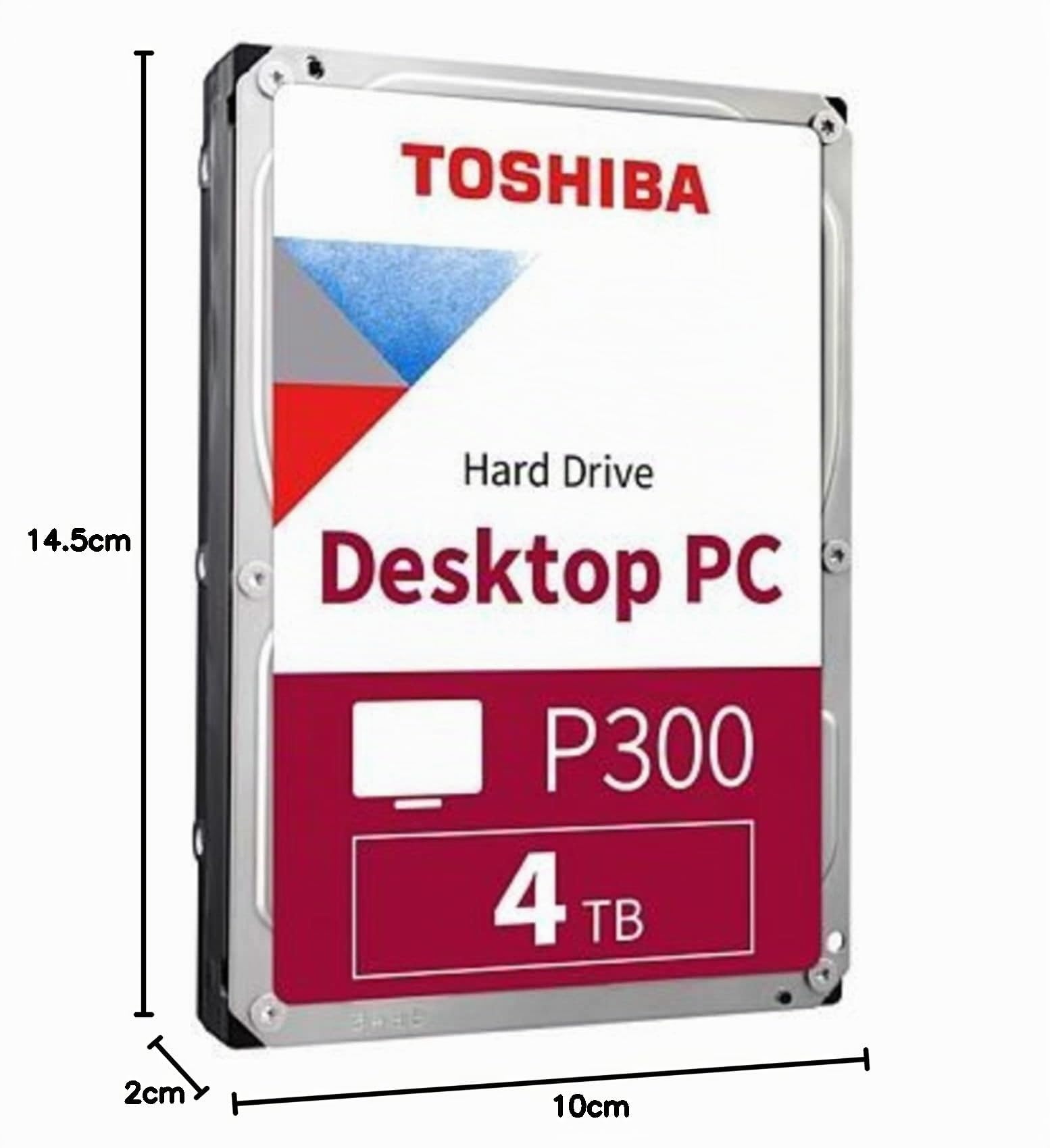 TOSHIBA EUROPE P300 4TB SATA 5400 RPM 3.5inch Bulk Desktop PC HDD