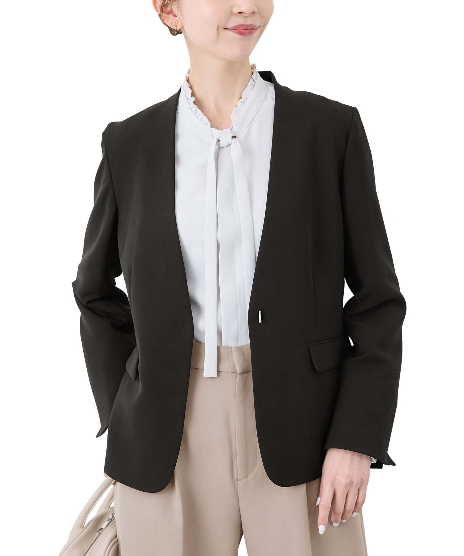 ROPE' PICNIC(ロペピクニック) ジャケット(UVx花粉) 2WAYストレッチノーラペルジャケットレディース