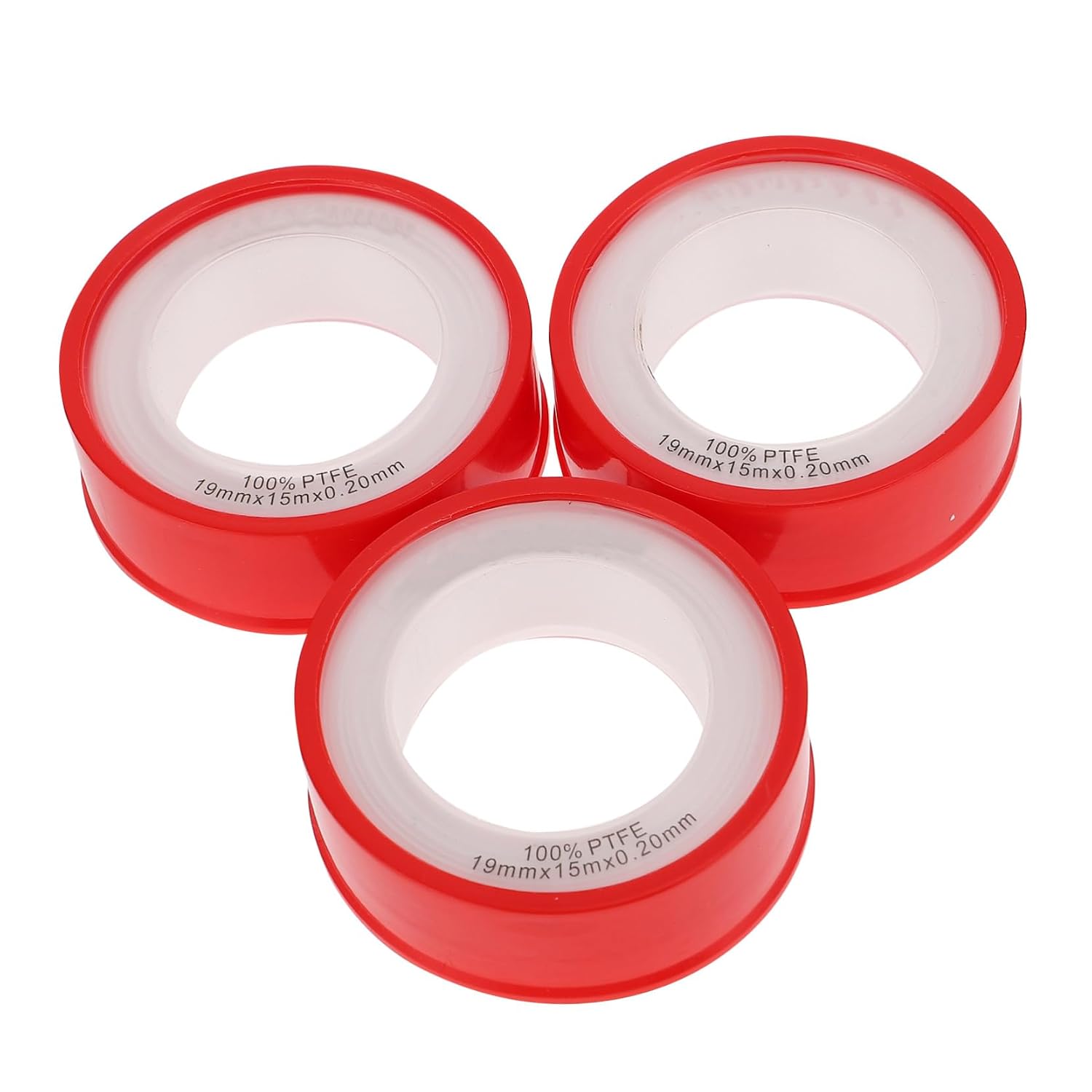 OUNONA PTFE Thread Seal Tape, Plumbing Roll 10 Pcs Leakproof 15m