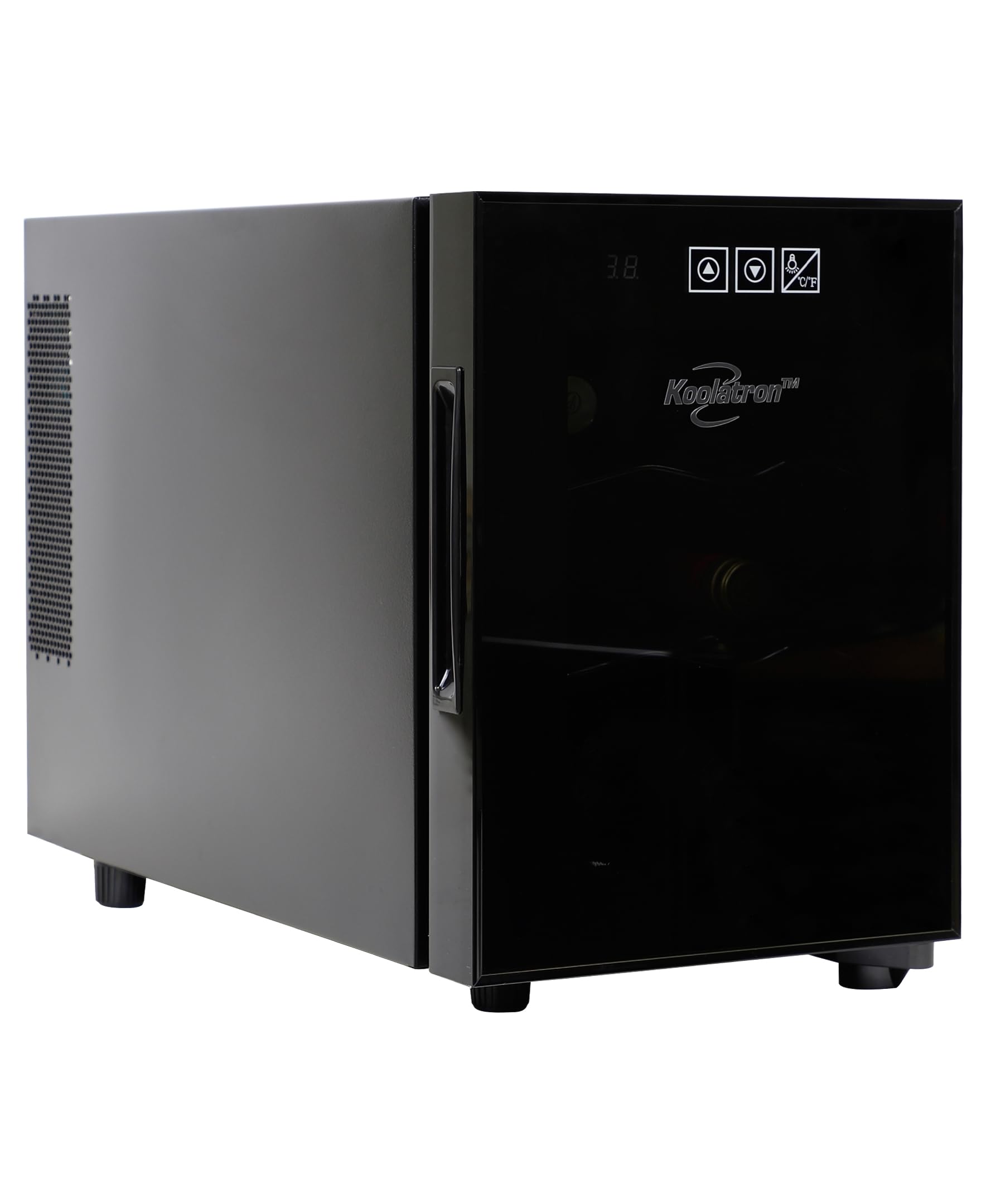 Koolatron 6 Bottle Wine Cooler, Freestanding Wine Cellar for Small Kitchen, Apartment, Condo, Cottage, RV
