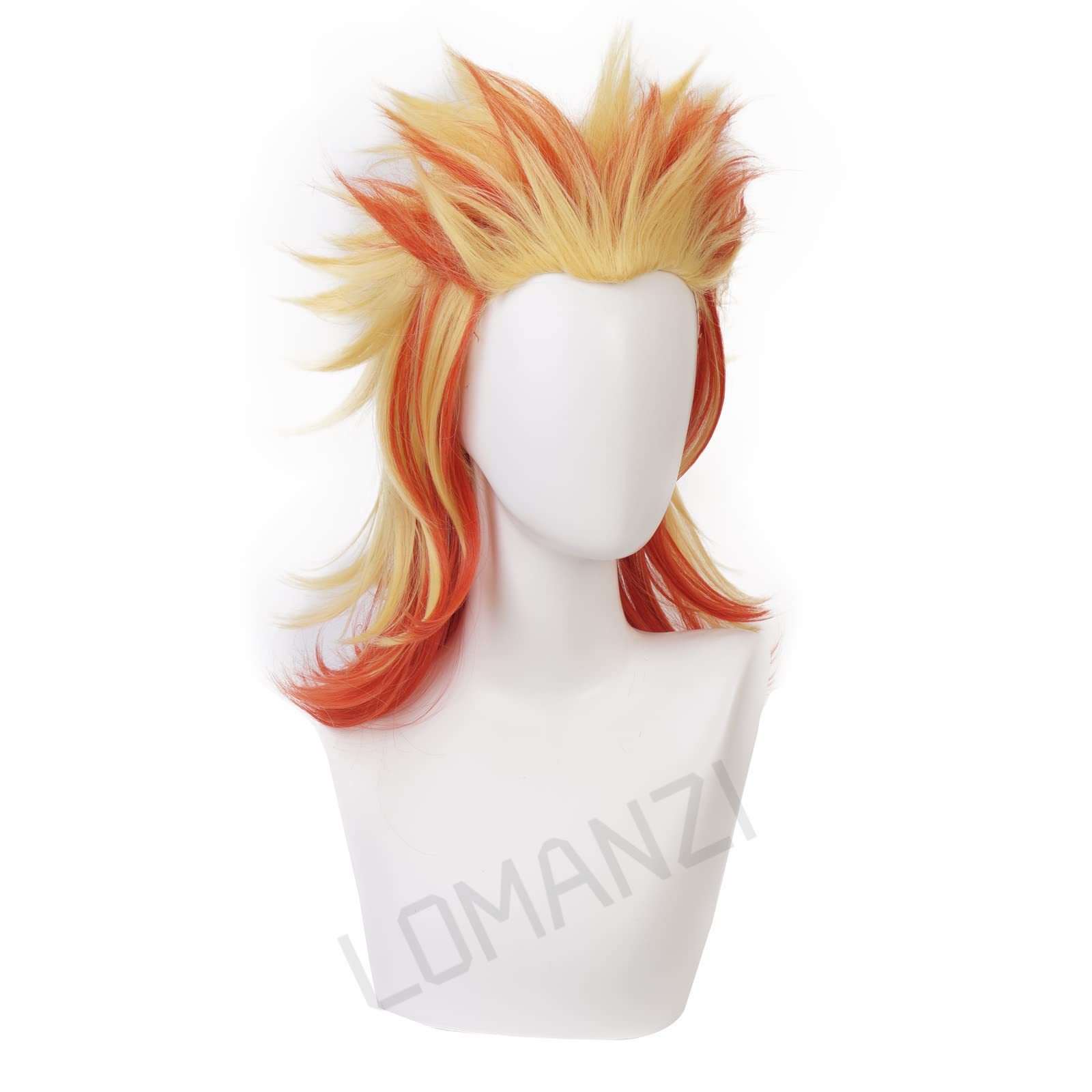 Amazon.co.jp: 鬼滅の刃 コスプレ 煉獄 杏寿郎 れんごく きょうじゅ 