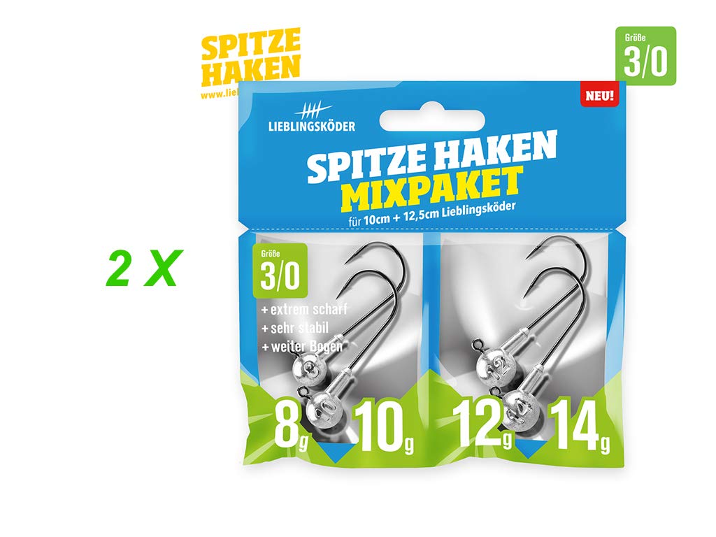 Raubfisch Store - Lieblingsköder - 10 cm Sonderfarben-Set - 1