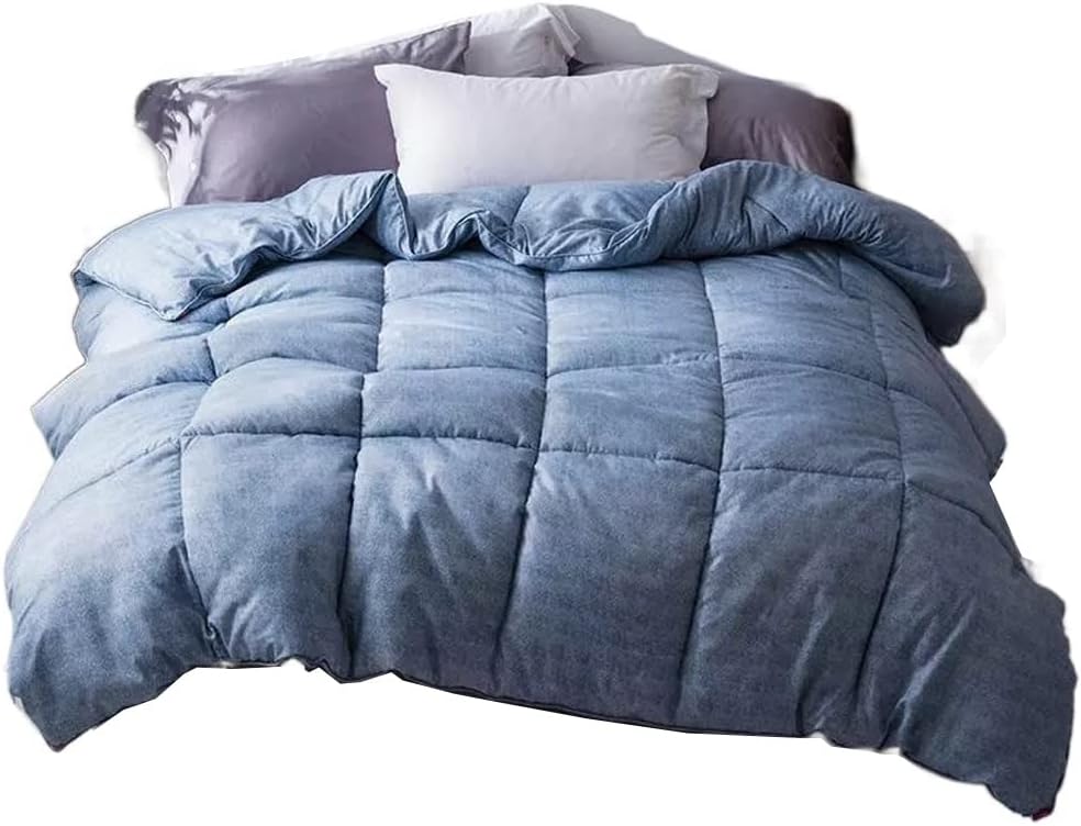 Winter Thick Duvet Bread Shape Fabric Comforter Quilt Bed Set Blanket Twin Queen King Size(220 * 240CM 4KG)