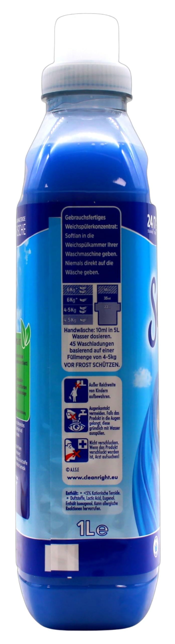 Softlan Ultra Windfrisch Weichspüler, 12er Pack (12 x 1 l)