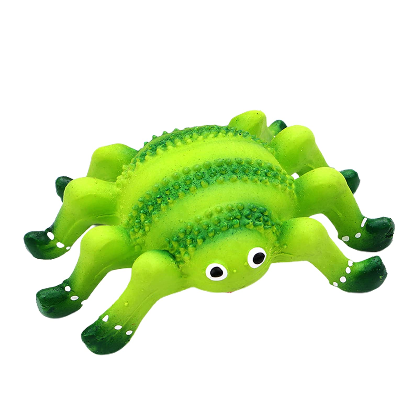 Pet Sounding Toy Creative Molar Relieve Stress Simulated Crab Starfish Pet Teething Toy Pet Supplies Green