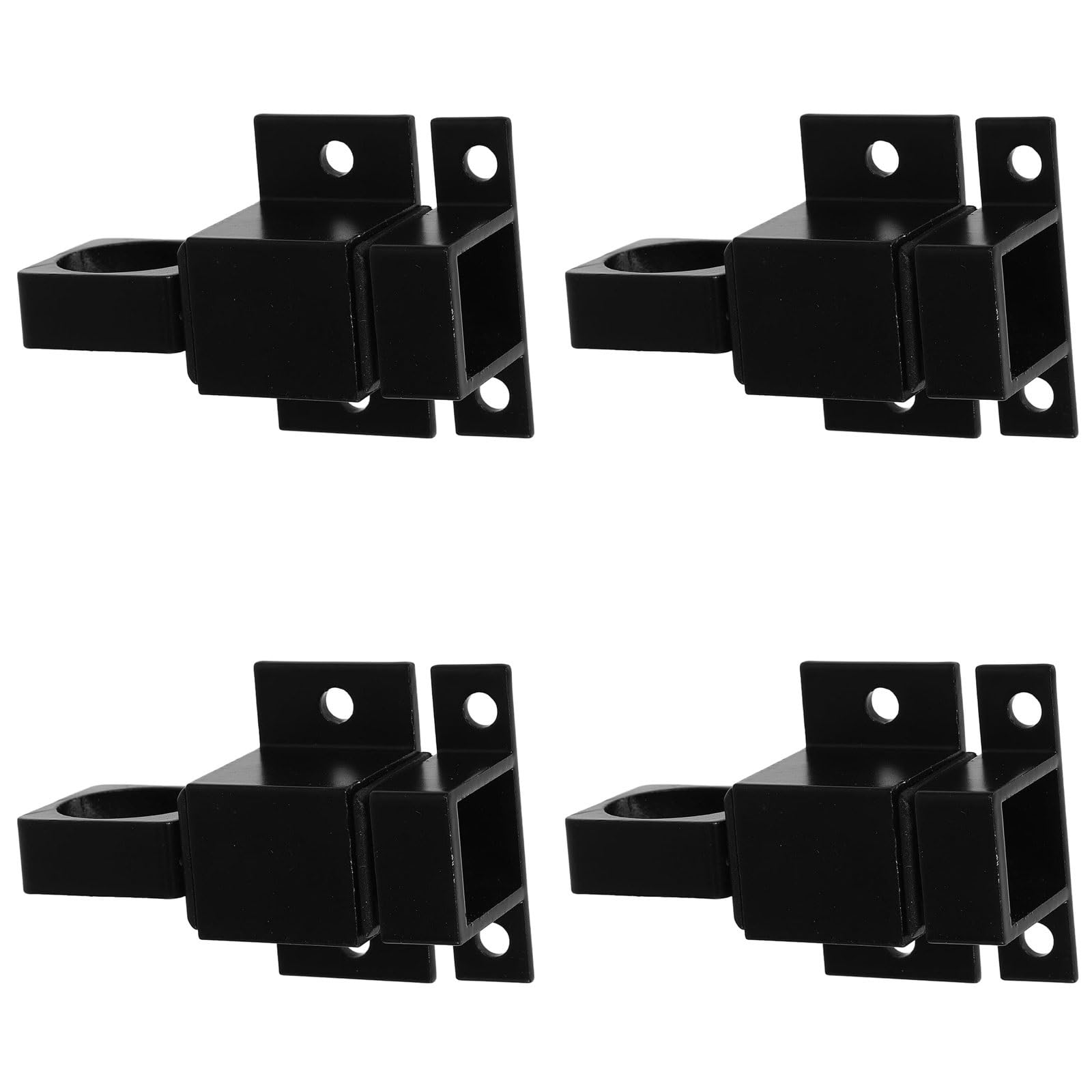 4Pcs Self Closing Spring Door Latch, Aluminum Alloy Gate for Wooden Gates Window Cabinet Lock