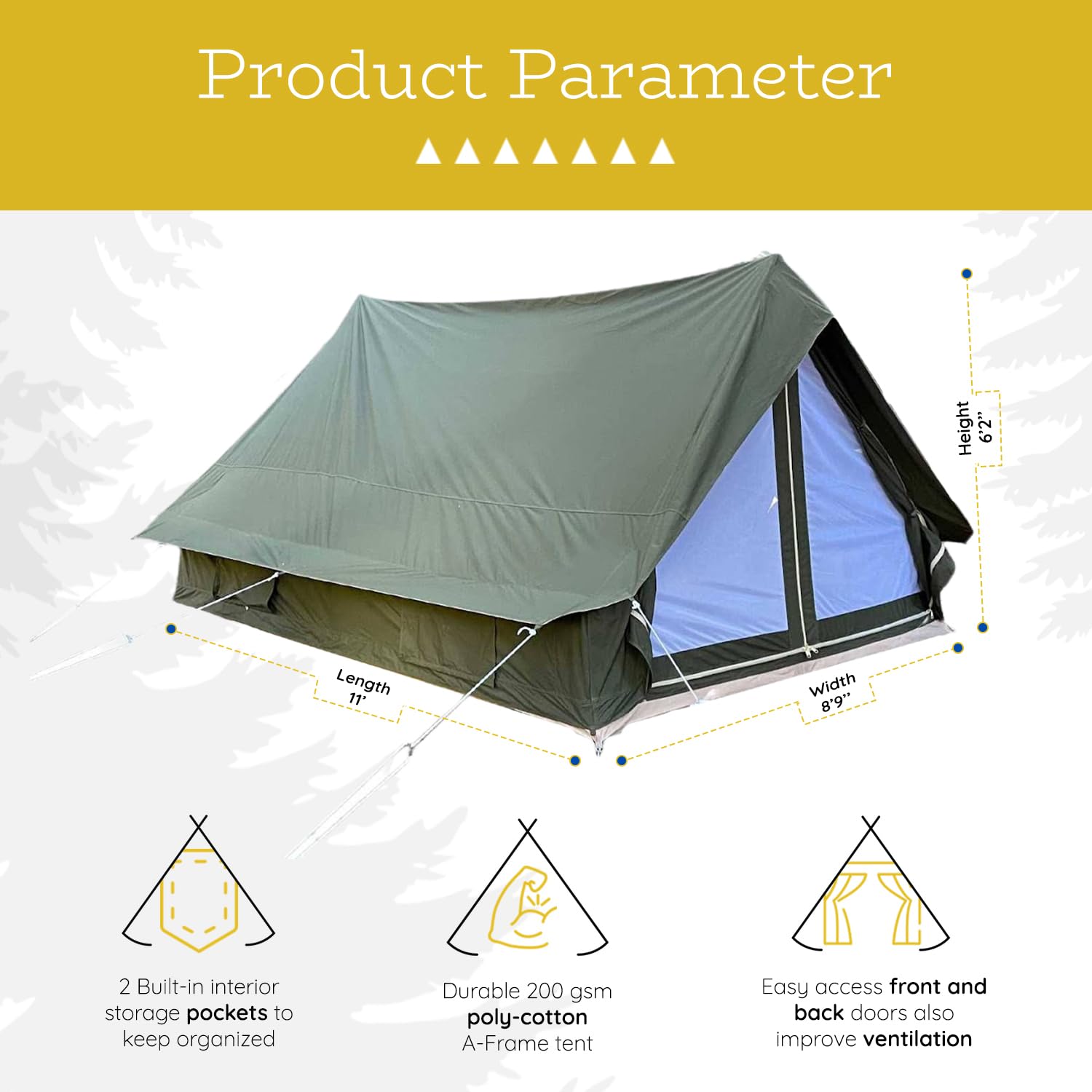 オリーブグリーン メッシュ Aフレームテント オリーブグリーン メッシュ Aフレームテント - メルカリ