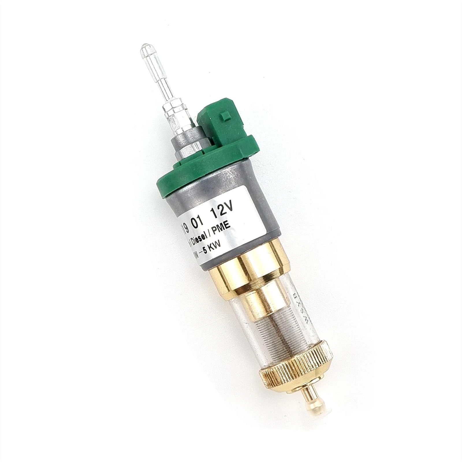 Rctgpgjac 12V 22Ml 1Kw To 5Kw Car Truck Oil Fuel Pump Air Diesel Heater Electronic Pulse Metering Pump With Filter Removable Less Noise