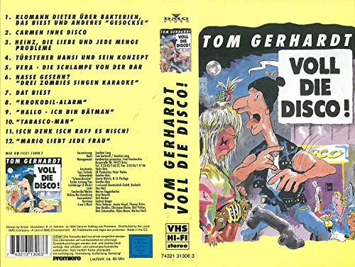 Preisvergleich Produktbild Tom Gerhardt - Voll die Disco [VHS]