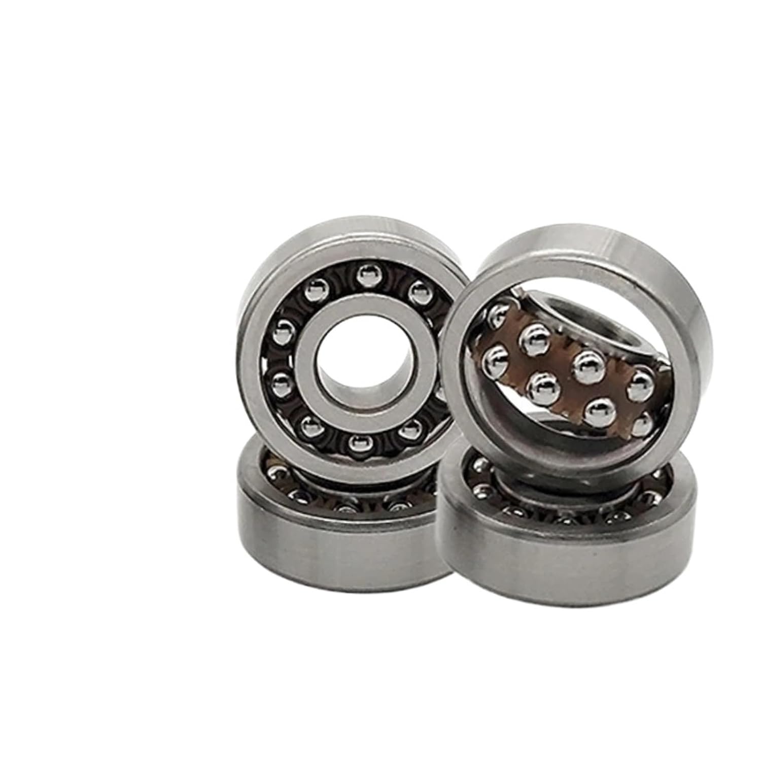 2 Pcs Miniature Double Row self-aligning Ball Bearings 1035 5x19x6 1018 8x22x7 1026 6x19x6 1027 1096 6x15x6 1029 9x22x7(1029 9x22x7)