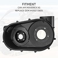 Vista 9 de HAKA TOUGH Cubierta interior del variador del embrague X3, cubierta interior de la carcasa de transmisión de la placa de transmisión del embrague