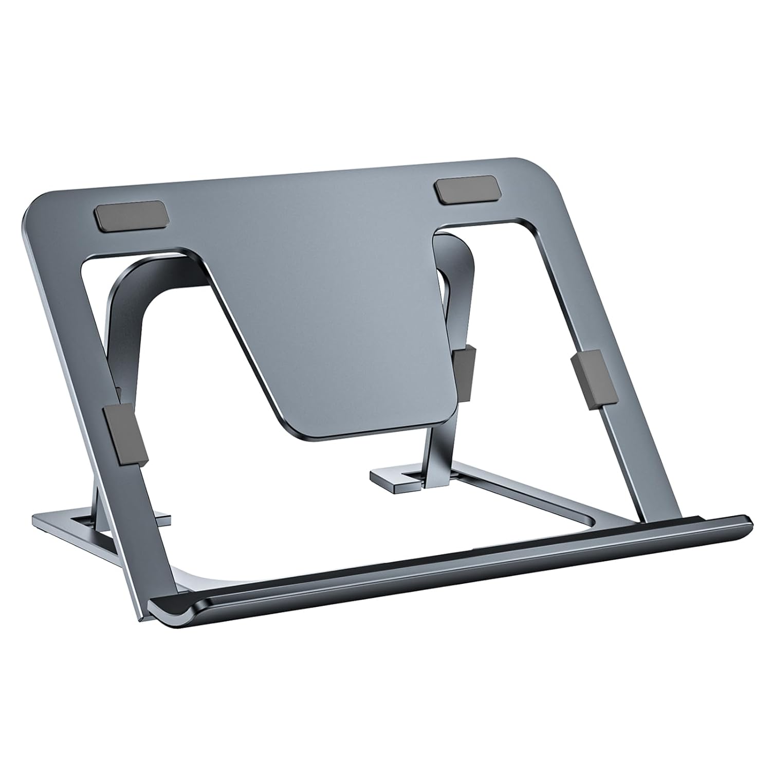Tablet Stand Adjustable Foldable Slim Portable Aluminum Tablet Holder for Desk Compatible with iPad Pro Air Mini Samsung