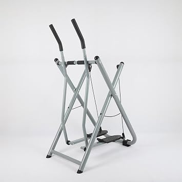 Folding Elliptical Cross Trainer - Dual Action Cardio Machine for Home Gym, Compact Air Walker for Full Body Workout