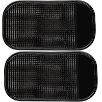 Tappetino Antiscivolo Per Cruscotto Auto, 39,9x20,1 Cm, In PVC, Antiaderente Per Telefono, Occhiali E Chiavi, Ds. Distinctive Style - 3