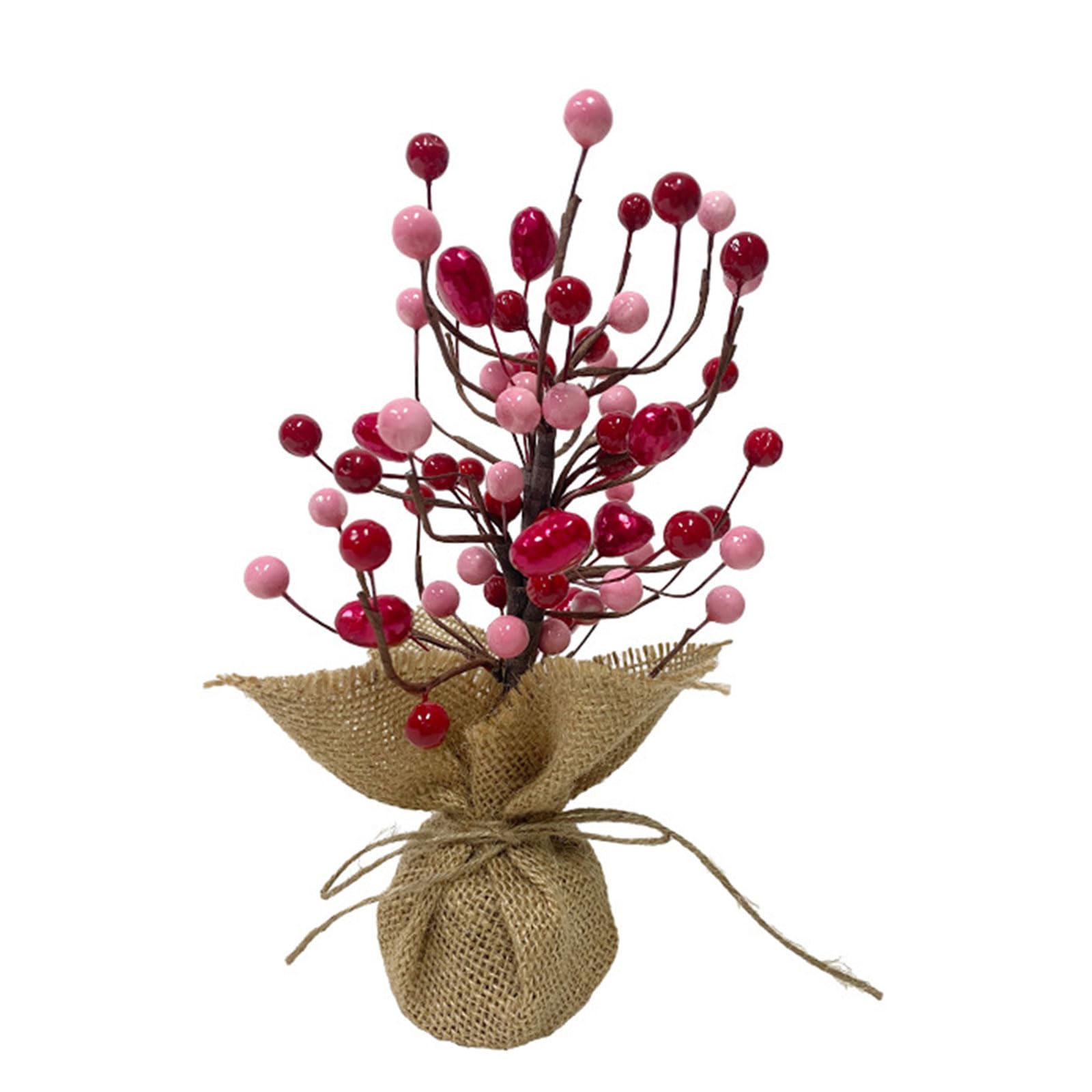 Valentine ' s Day Gifts Artificial Heart Branch Tree for Love Expression Artificial Heart Tree BookShelf Window Ornaments Her