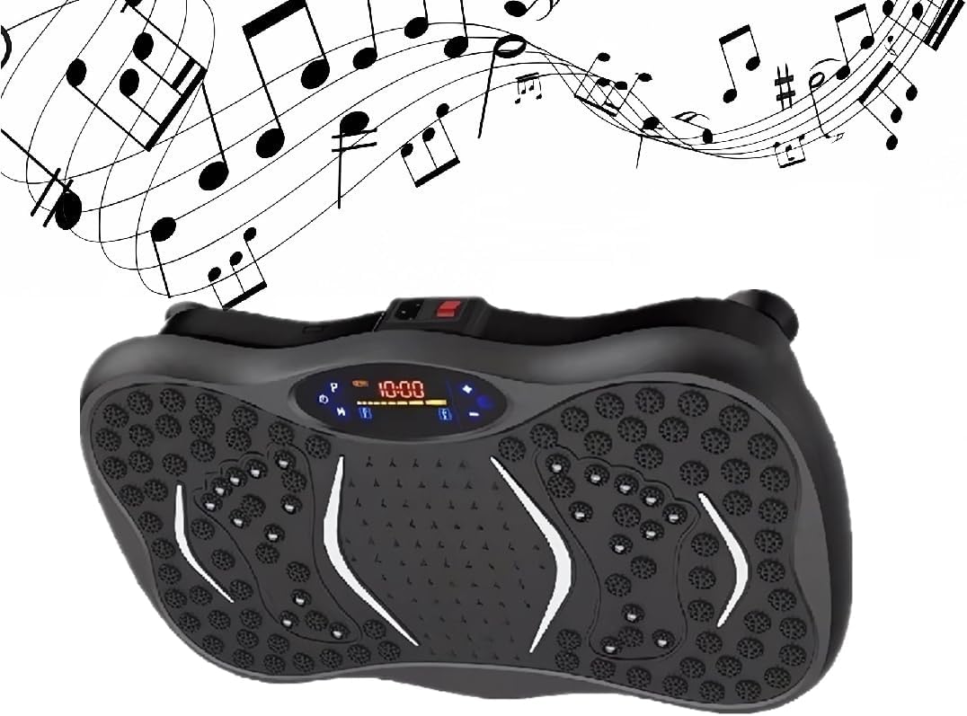 Vibration Plate Exercise Machine Equipment for Full Body at Home Fitness Workout Platform Women Men Weight Loss ab Leg Step Reformer Board Gym Set