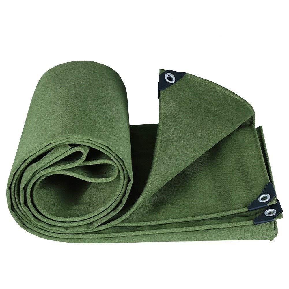 Segeltuch Canvas Tarp-Abdeckung mit Ösen for Boote Anti Scratch Verschleißschutz, Sonnenschutz-Plane Heavy Duty-Schutz im Freien Wasserdichten (Color : 1.2X1.8m) Baumarkt