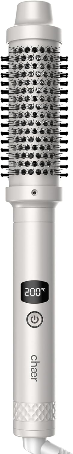 Thermal Brush Pro, Keramische Warmteborstel, 38 mm Krulborstel en Stijlborstel, Fohnborstel, Inclusief Handschoen, Stone