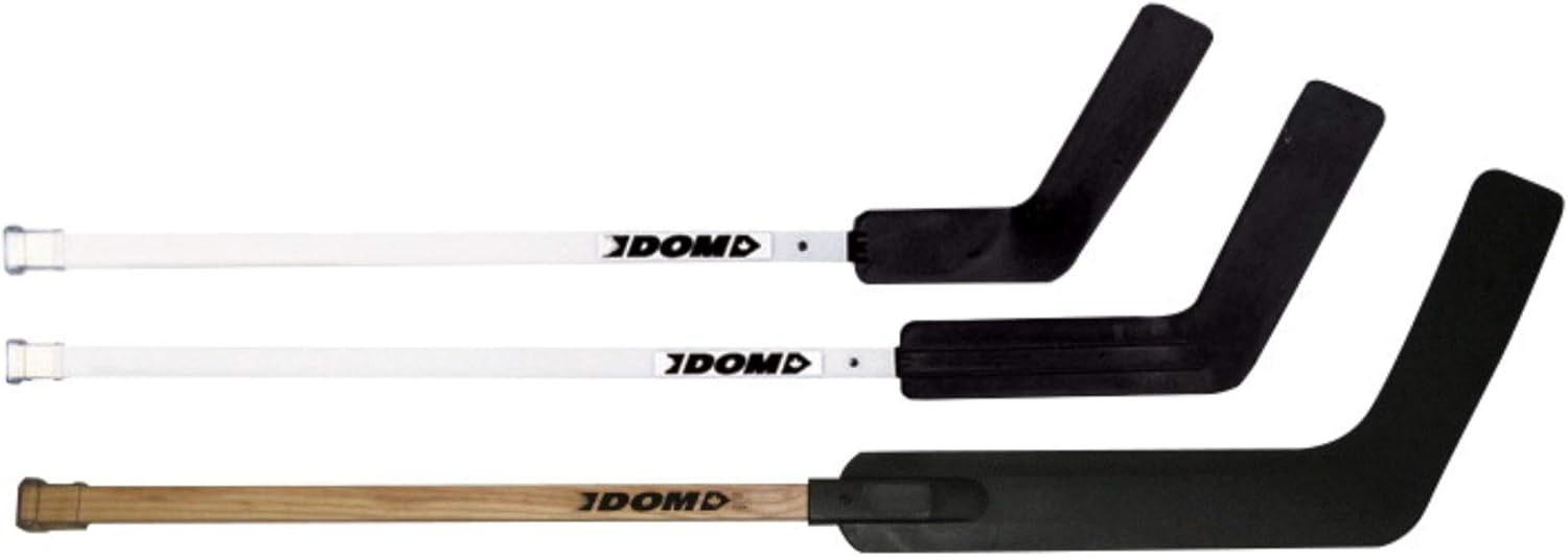 Goalie Stick with Wood Shaft, 46 Inches