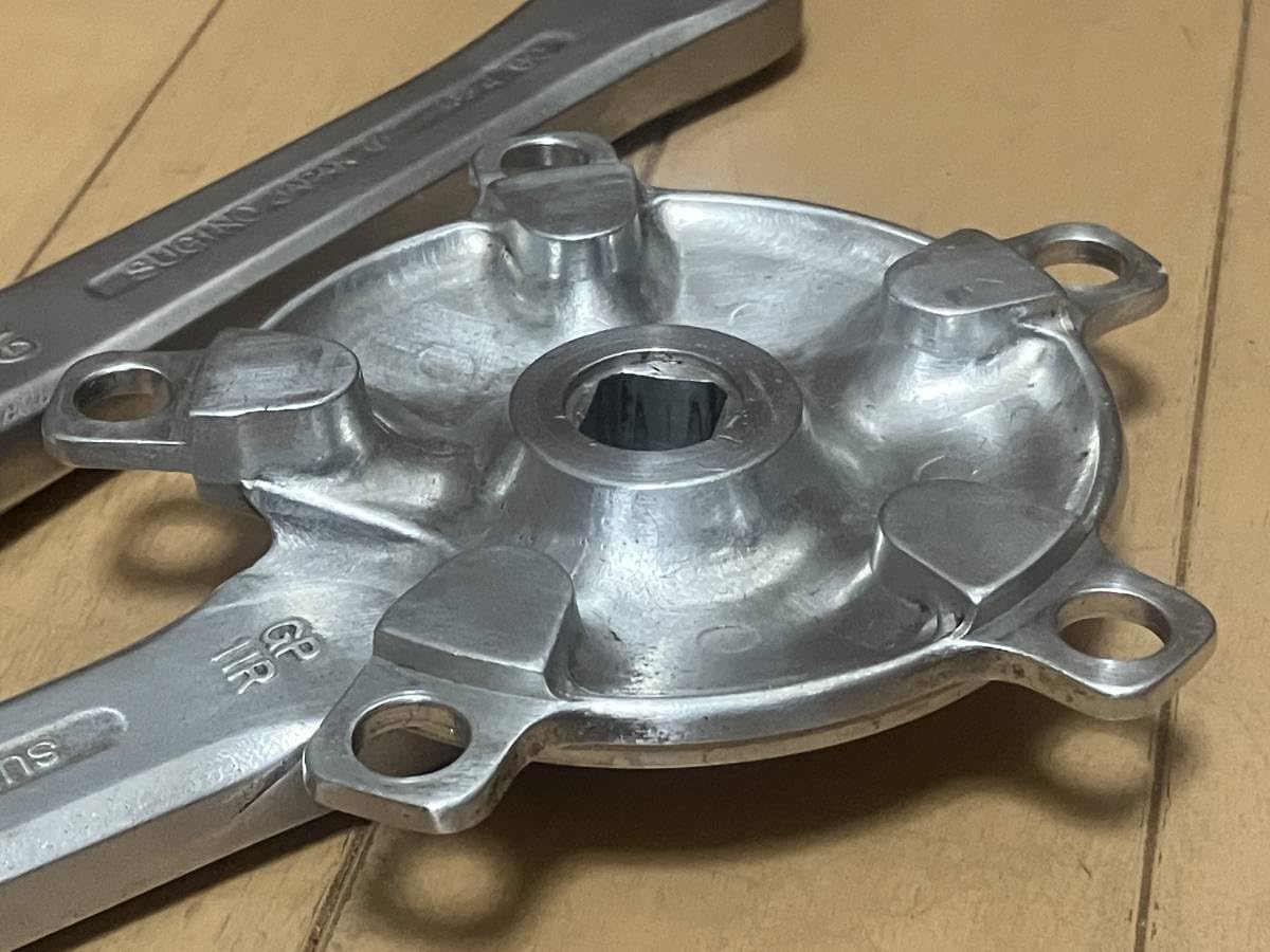 Amazon.co.jp: 超 SUGINO エアロクランク PCD110 ピスト BMX