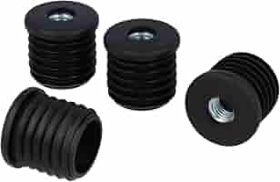Lot De 2 Bouchons Filetés PVC 25mm Avec Joints Caoutchouc - Étanchéité Max Pour Tuyaux - Anti-Fuites