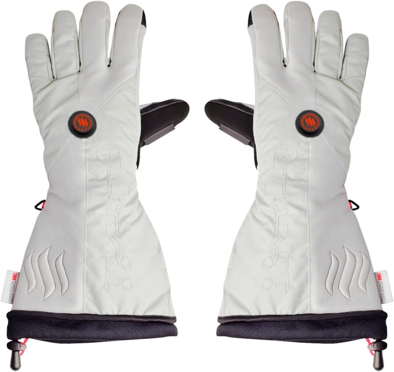 Glovii GS8 boshqaruv tugmasi bilan isitiladigan chang'i qo'lqoplari