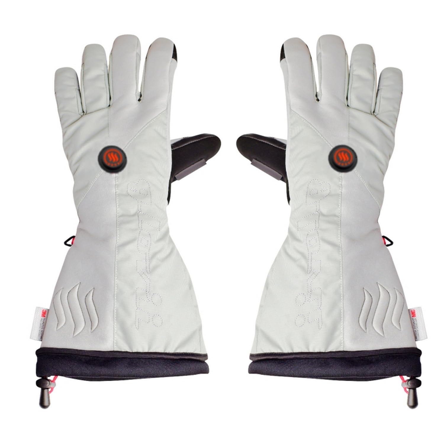 Akku Beheizte Thermoaktive Universalhandschuhe mit Wasserdichtem Bezug
