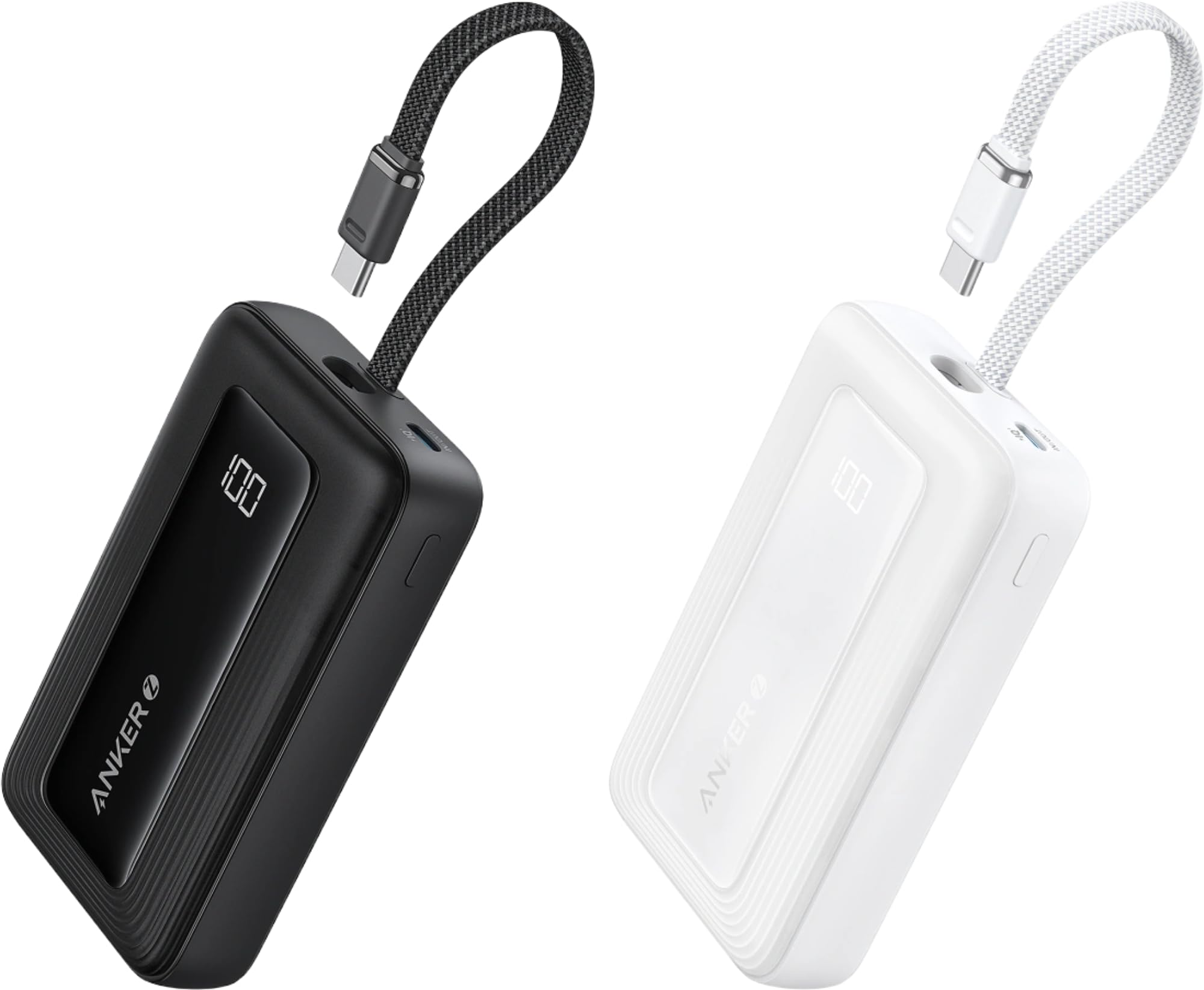 Amazon.com: Anker Power Bank (10K, 30W, Built-in USB-C Cable) B2C