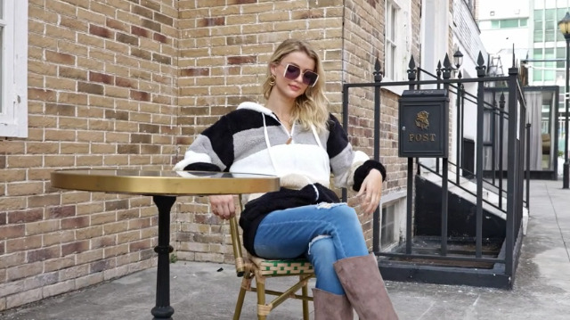 Veste Capuche Hiver Manteau Polaire Femme ABINGOO - Capuche, Zippé, épais - Hiver Décontracté - Tissu Doux Peluche - Coupe Ample Blouson Capuche