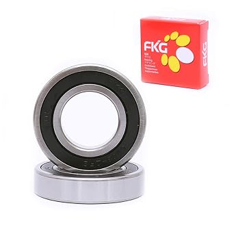 FKG 6208-2RS 40x80x18mm محمل كروي عميق محمل بمطاط مزدوج محامل 2 أجهزة الكمبيوتر