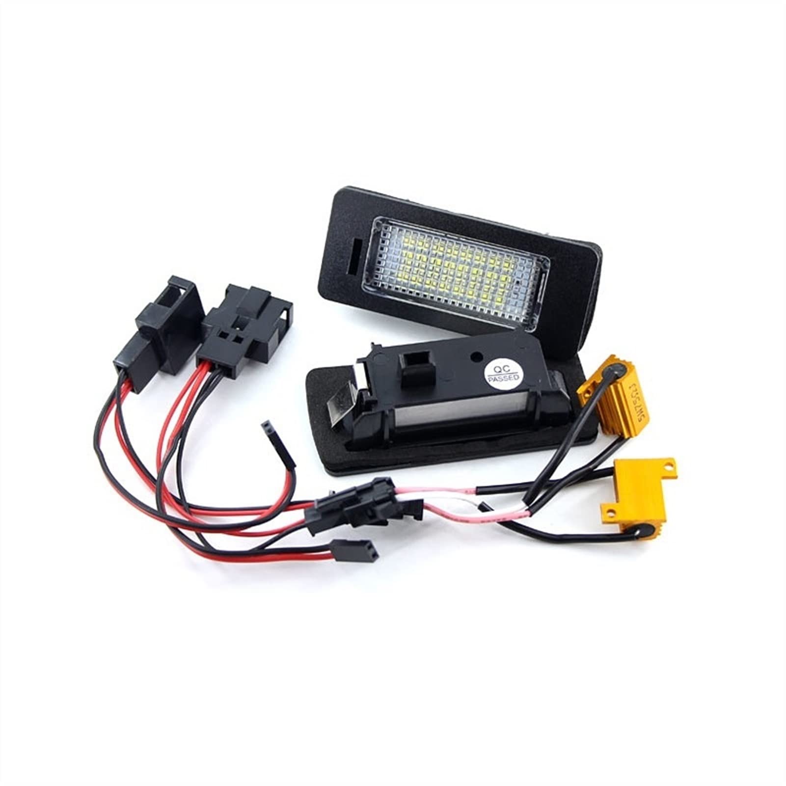 Luces de matrícula para coche Passat y Audi Q5 que solucionan la luz tenue con 3W LED 5