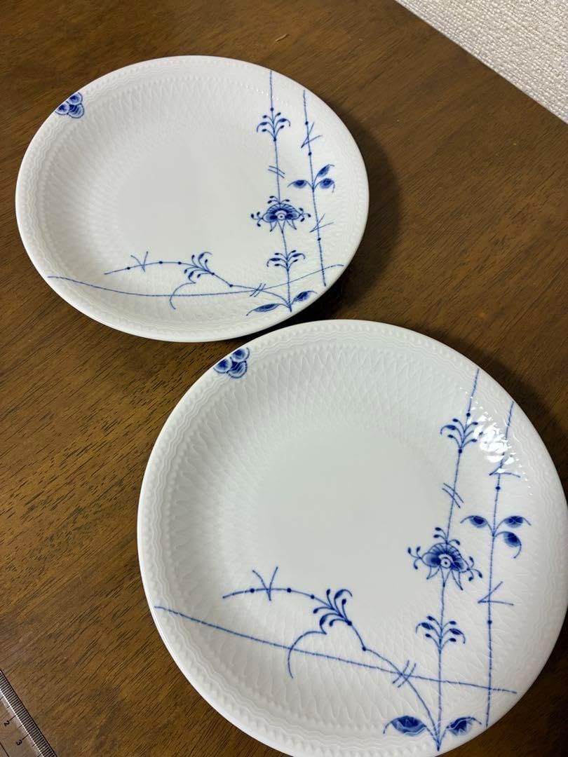 ロイヤルコペンハーゲン ブルーパルメッテ 2枚セット