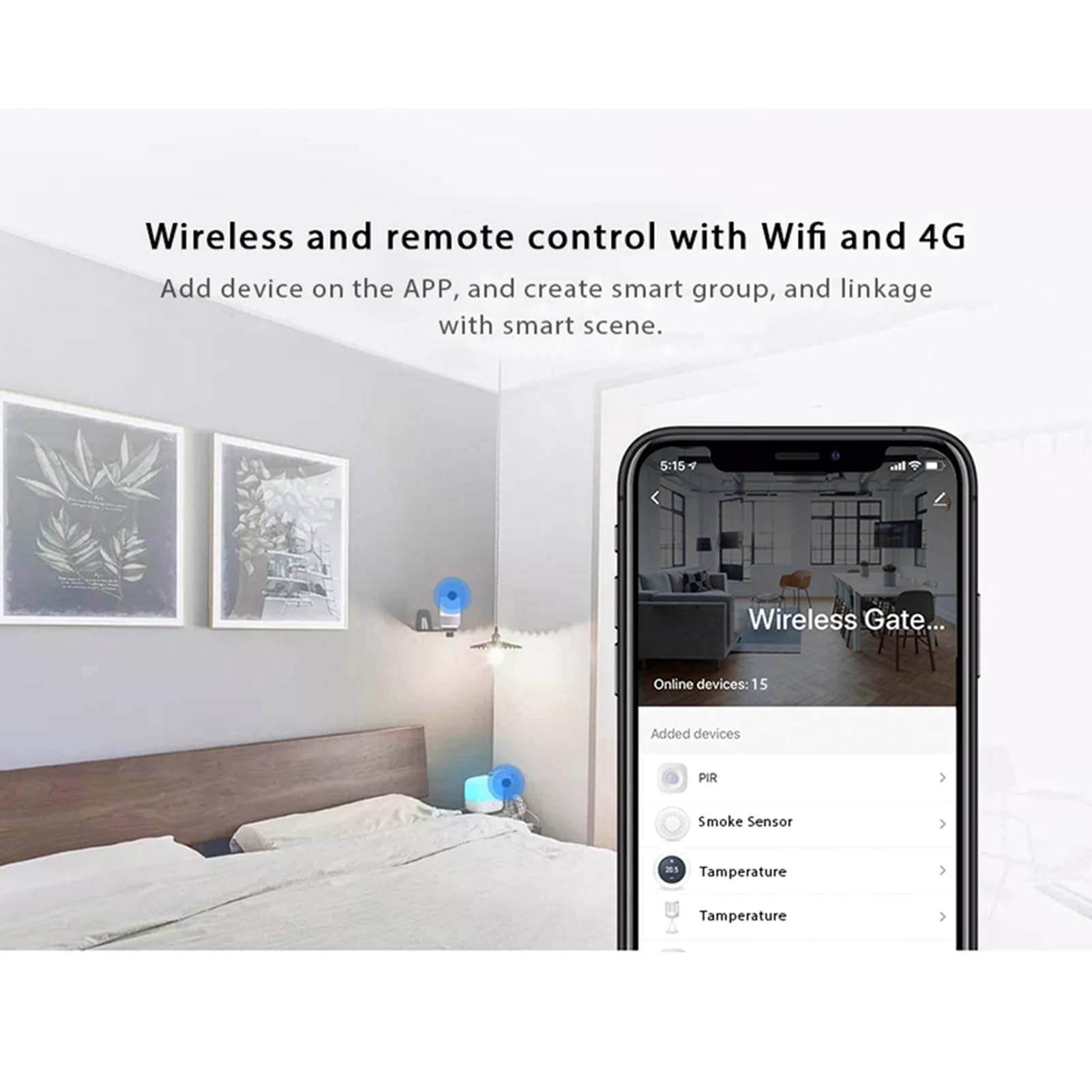 Kavolet Gateway ZigBee Smart Home Hub Tuya WiFi 2.4G 50 Devices | Smart Home Bridge Hub ZigBee 3.0 bridge per domotica,ampio compatibile, controllo remoto via app,