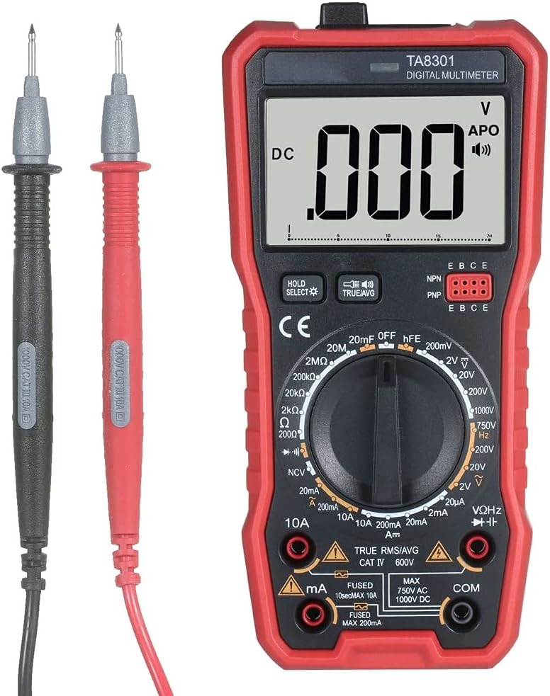 ZLXDP TA8301 Digital Multimeter Professional Tester True