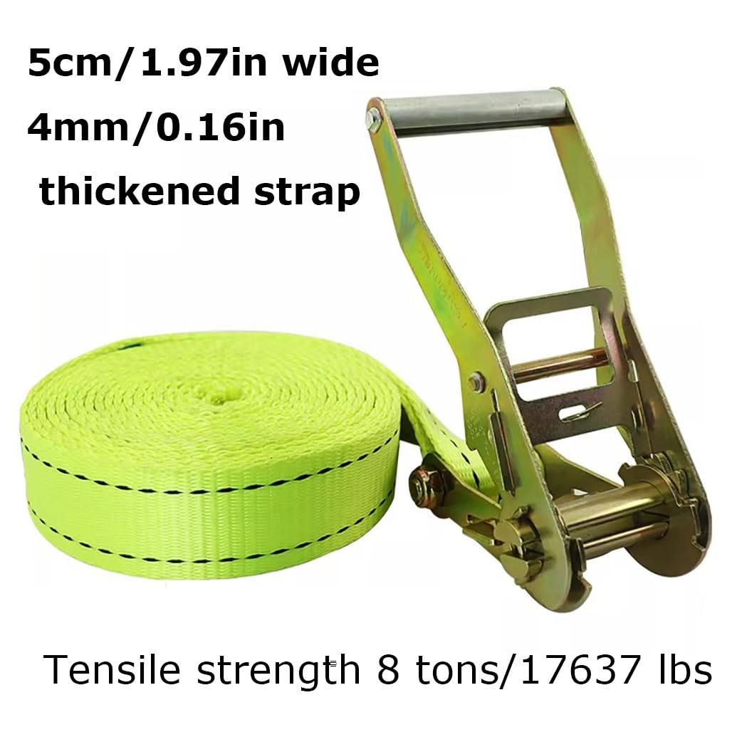 1 Pezzi Senza Gancio Cinghie A Cricchetto Cinghia Di Fissaggio Cinghie Di Tensione Cinghiette Per Portabici Portapacchi Cinghie A Crick Per Camping Outdoor Moto Carico Bagagli(L 14m/551.2in)
