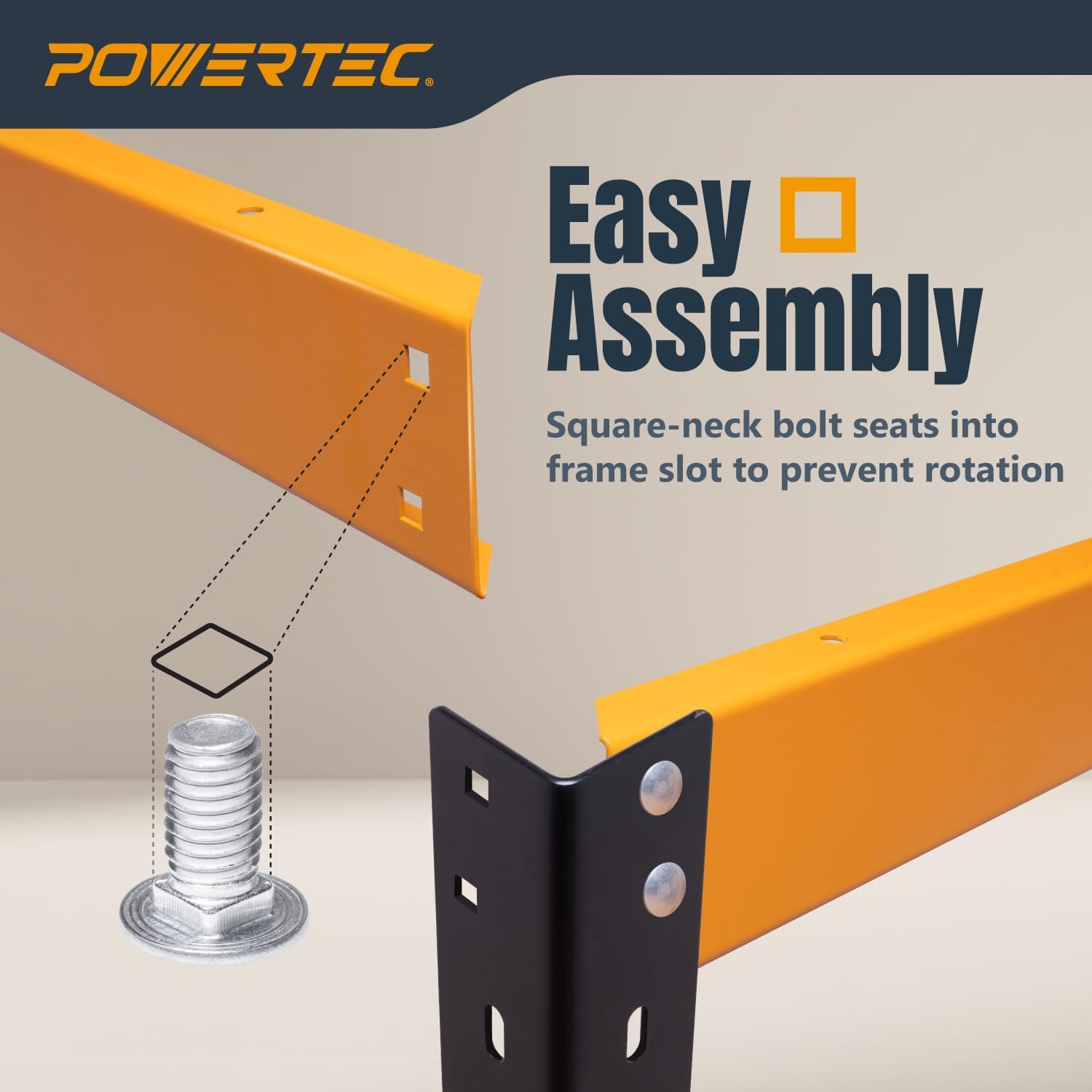 POWERTEC Heavy Duty Tool Stand Base, 400 lb Capacity Universal Machine Stand with Adjustable Height & Leveling Feet – Compatible with Router Tables, Miter Saws, Drill Presses, Planers (UT1006V)