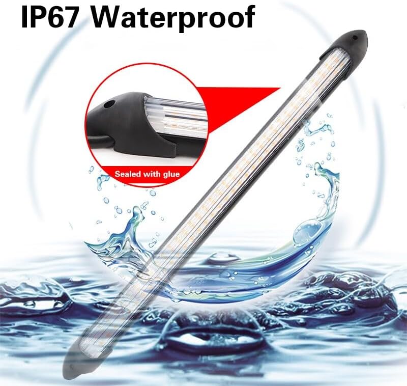 Miniatura 3 de Luces LED exteriores para automóvil, 2 tiras de luz diurna flexible, impermeable, faros delanteros secuenciales, luz de giro blanco, amarillo, 13.6