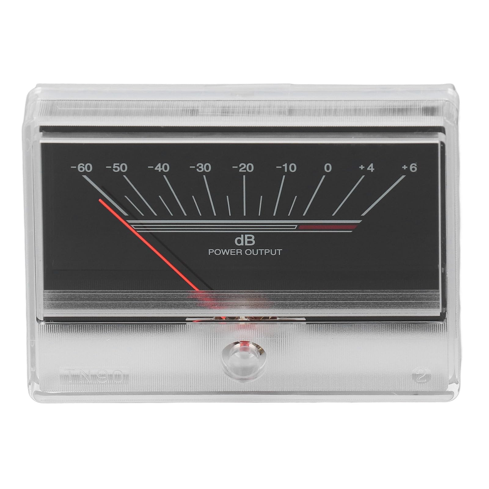 ViaGasaFamido Indicatore di Livello VU Meter, Kit Scheda Driver Preamplificatore ABS per per Auto Domestica Fai-da-te, luminosità Regolabile, Adatto per Apparecchiature da Studio