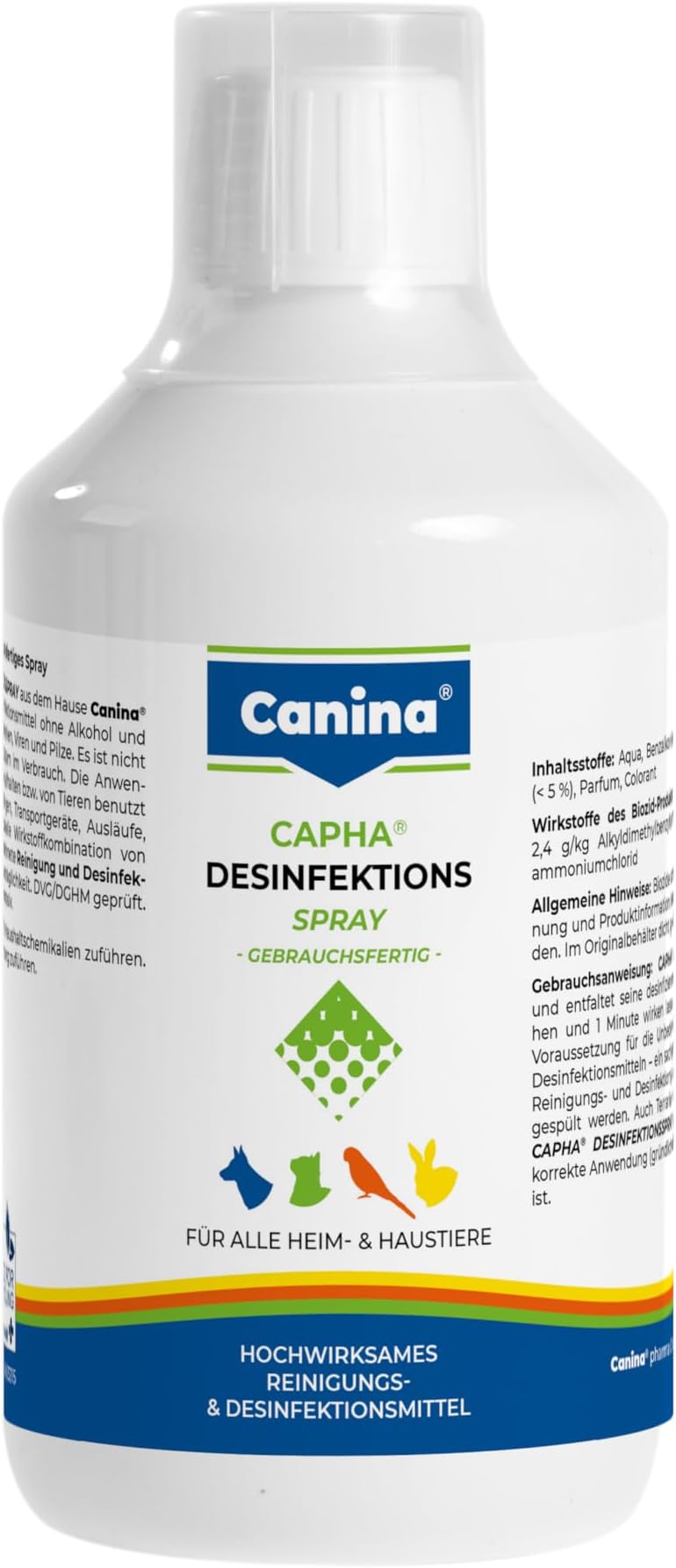 14010 7 Capha Disinfectant Spray 500 ml