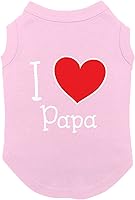 Vista 4 de I Love My Nana - Camisa con diseño de corazón para perro (azul rey, talla 3XL)