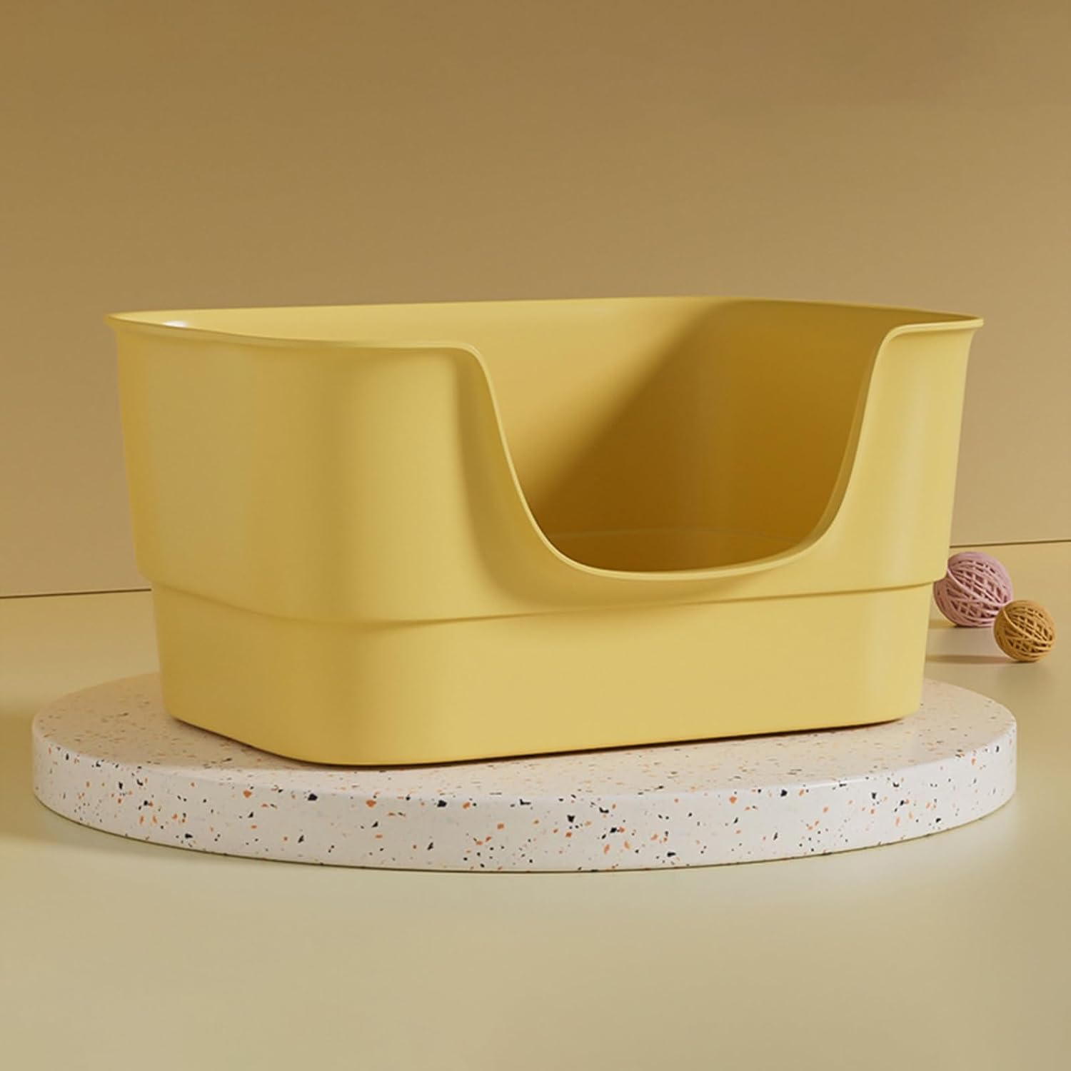 Extra Large Cat Litter Box with High Sides,23.23\"×16.34\"×8.46\",Jumbo Kitty Litter Box with Low Entry,XL Cat Boxes for Indoor Cats,Easy to Clean,Anti-Splashing , GREY, SIMILAR TO STOCK PHOTOS