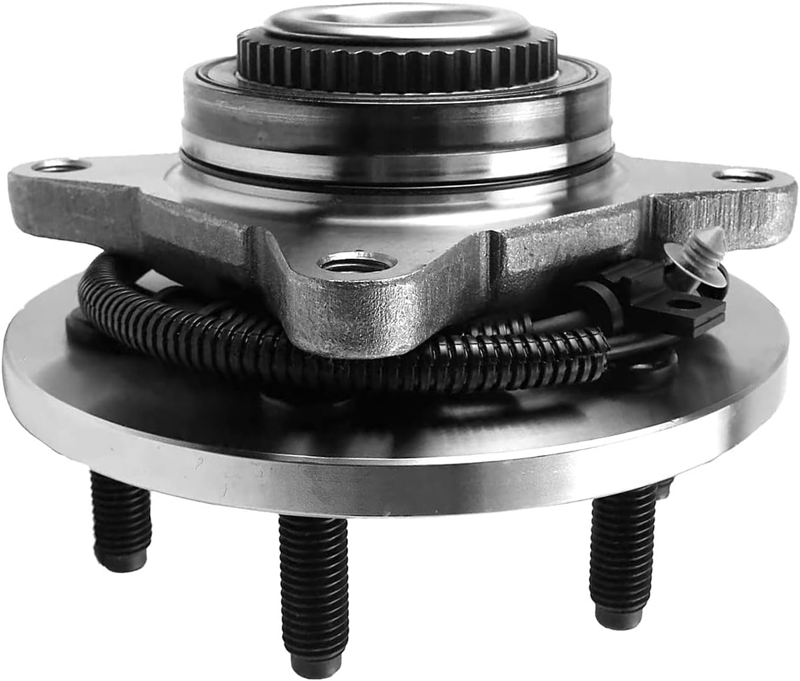 515119 Front Wheel Bearing Hub Assembly 4WD 4x4 Replacement for 2009 2010 Ford F150 Hub Bearing Assembly w/ABS 6 Lug
